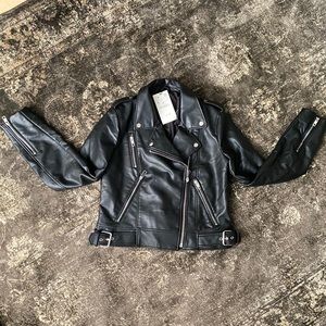 Zara Faux Leather Jacket